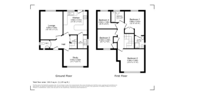 Floor plan for 11 Beach Close